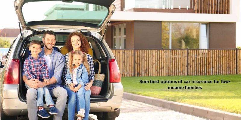 Som best options of car insurance for low-income families